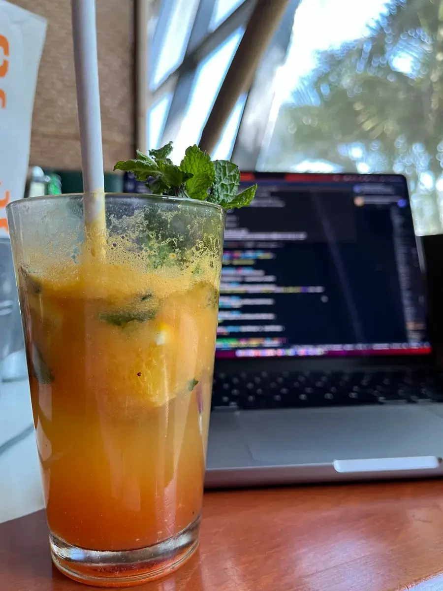Code, fuelled by something iced