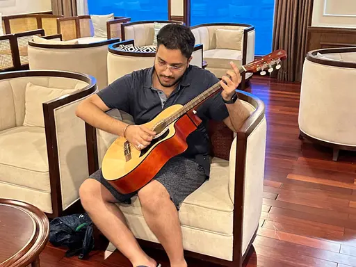 Playing Guitar