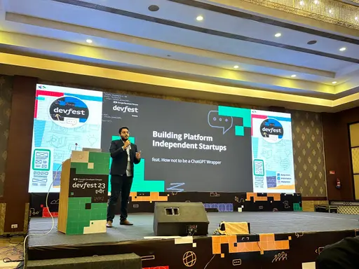 Speaking at Event