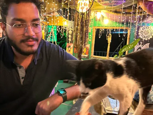 With Cat at Verde Rekado